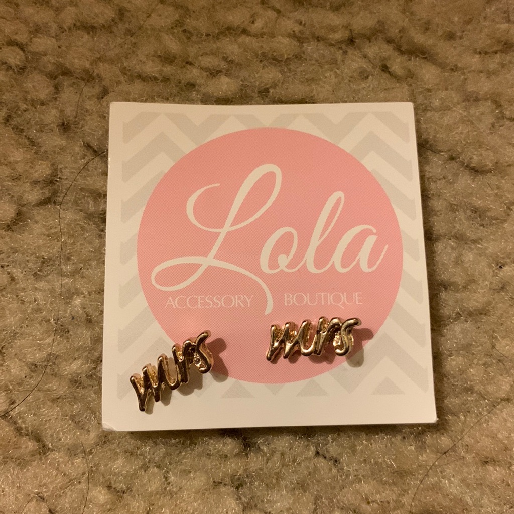 “Mrs” Earrings
